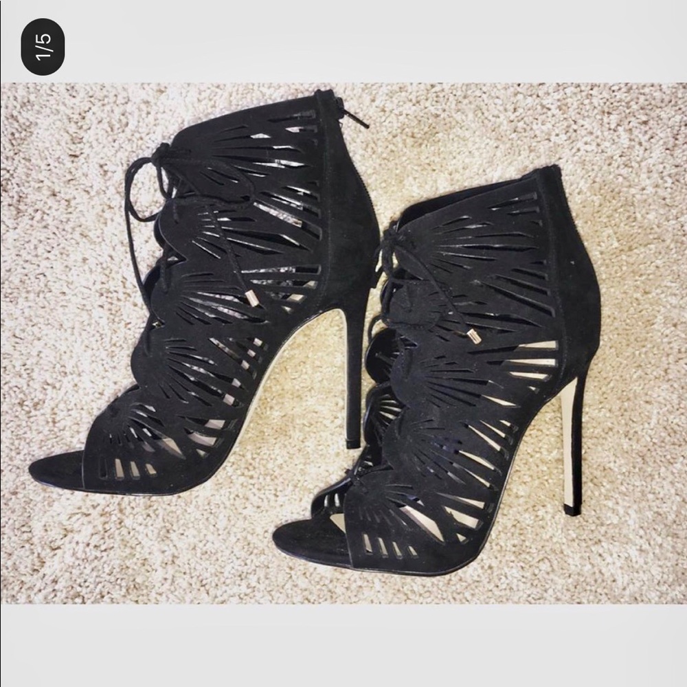 Aldo black heels